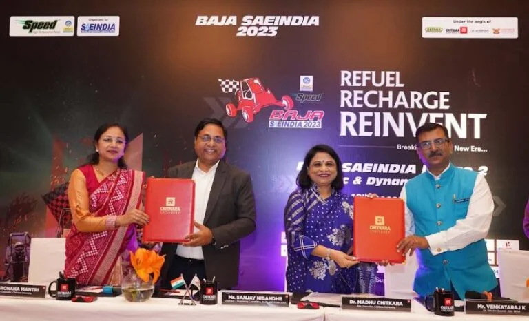 BAJA SAEINDIA Organizes Phase 2 of BAJA SAEINDIA 2023: a Student Design Challenge at Chitkara University, Chandigarh