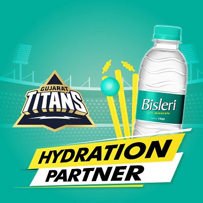 Hydration Expert Bisleri Forges Partnership with Gujarat Titans to Strengthen Youth Connect