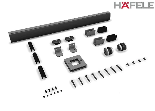 Hafele Presents Elle Glass Shower Sliding System