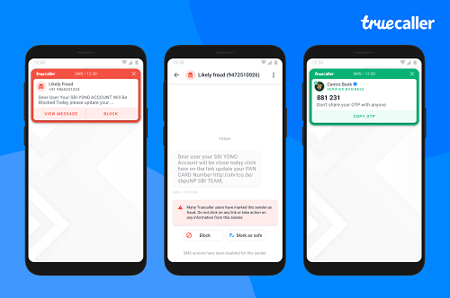 Truecaller Launches SMS Fraud Protection; Powerful Update that Warns Consumers Against All Possible Scams