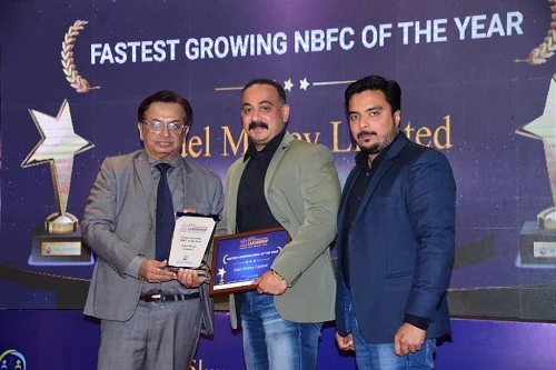 Indel Money Wins Fastest Growing NBFC of the Year Award at the 2nd Annual BFSI Leadership Summit and Awards 2023