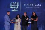 Kirtilals Honoured with the Prestigious Workplace Excellence Award for the Year 2023-2024 by Team Marksmen