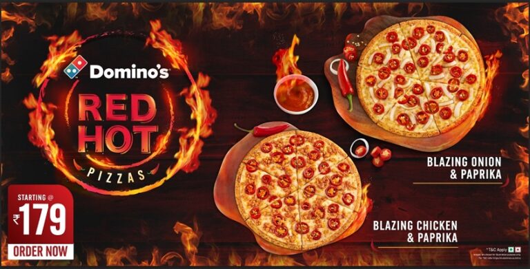 Domino's Pizza India Stuns Audiences with Ground-breaking Event: Unveils Spicy-hot Pizza Range