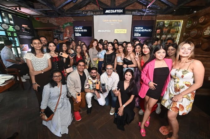 MediaTek Hosts 'Catch-up with Tech' with Lifestyle Influencers in Collaboration with realme