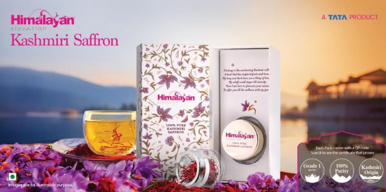 Tata Consumer Products Enters Kashmiri Saffron Segment with Premium Grade 1 Saffron under its Himalayan Brand