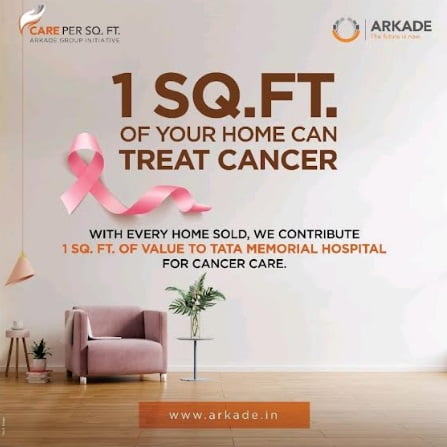 Arkade Group Aims to Contribute Rs. 1 Crore in FY24 to Tata Memorial Hospital for Cancer Care