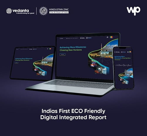 WyattPrism Communications Revolutionizes Corporate Reporting with India's First Eco-Friendly Digital Integrated Report for Hindustan Zinc Limited