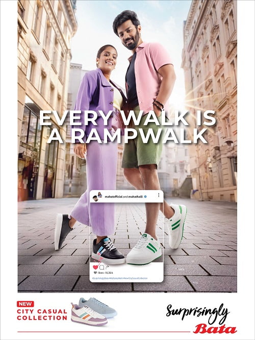 Make Every Walk a Ramp Walk with Bata's Latest City Casual Collection