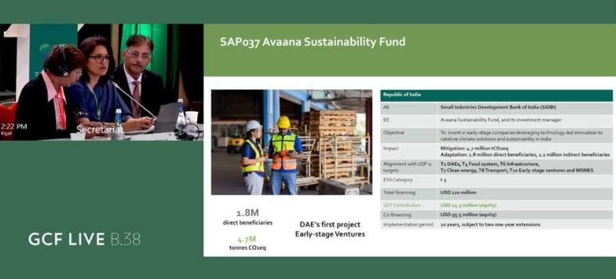 GCF Backs Avaana Capital Major Investment Boost for India's Sustainable Future