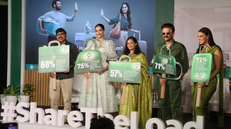 Anil Kapoor and Sonam Kapoor Unveiled the Seventh Edition of Ariel #ShareTheLoad Film