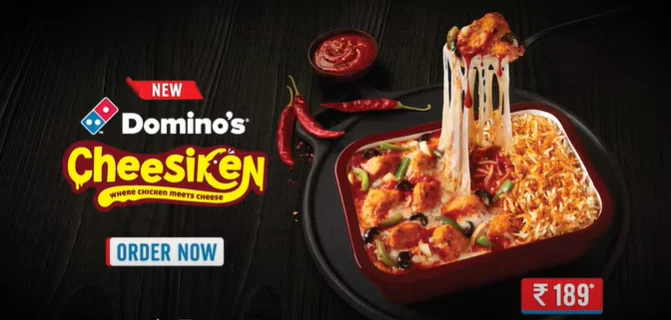 Domino's Introduces Cheesiken: The Juiciest, Sauciest and Cheesiest Chicken in Town