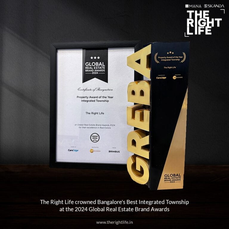 GREBA Awards Honoured MANA Skanda's 'The Right Life' with Integrated Township Award