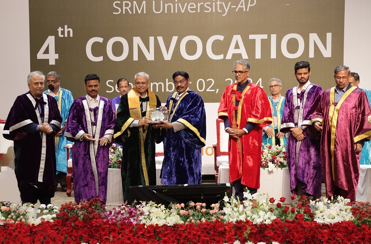 "A New Array of Leaders Graduate Today" - SRM University-AP Hosts 4th Convocation Ceremony