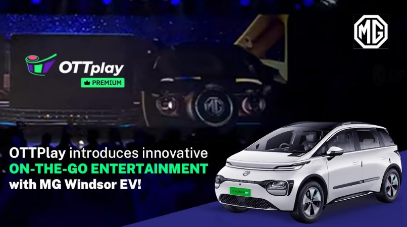 OTTplay Introduces Innovative on-the-go Entertainment Experience Integrated on MG Motors' Latest Car Dashboard