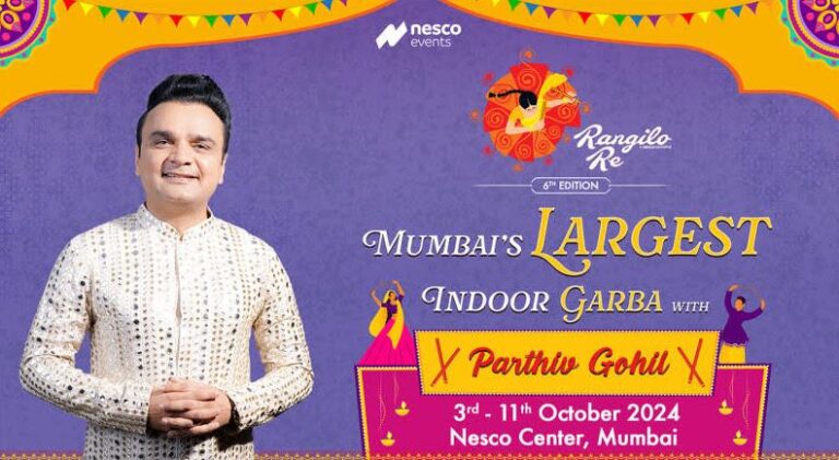 Nesco Gears Up for the 6th Edition of Rangilo Re: The Ultimate Navratri Experience