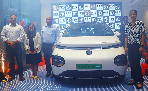 PPS Motors Launches MG Windsor, India's 1st Intelligent CUV, for Automobile Enthusiasts in Telangana