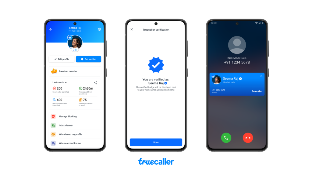 Truecaller Launches Name Verification in India Using UPI