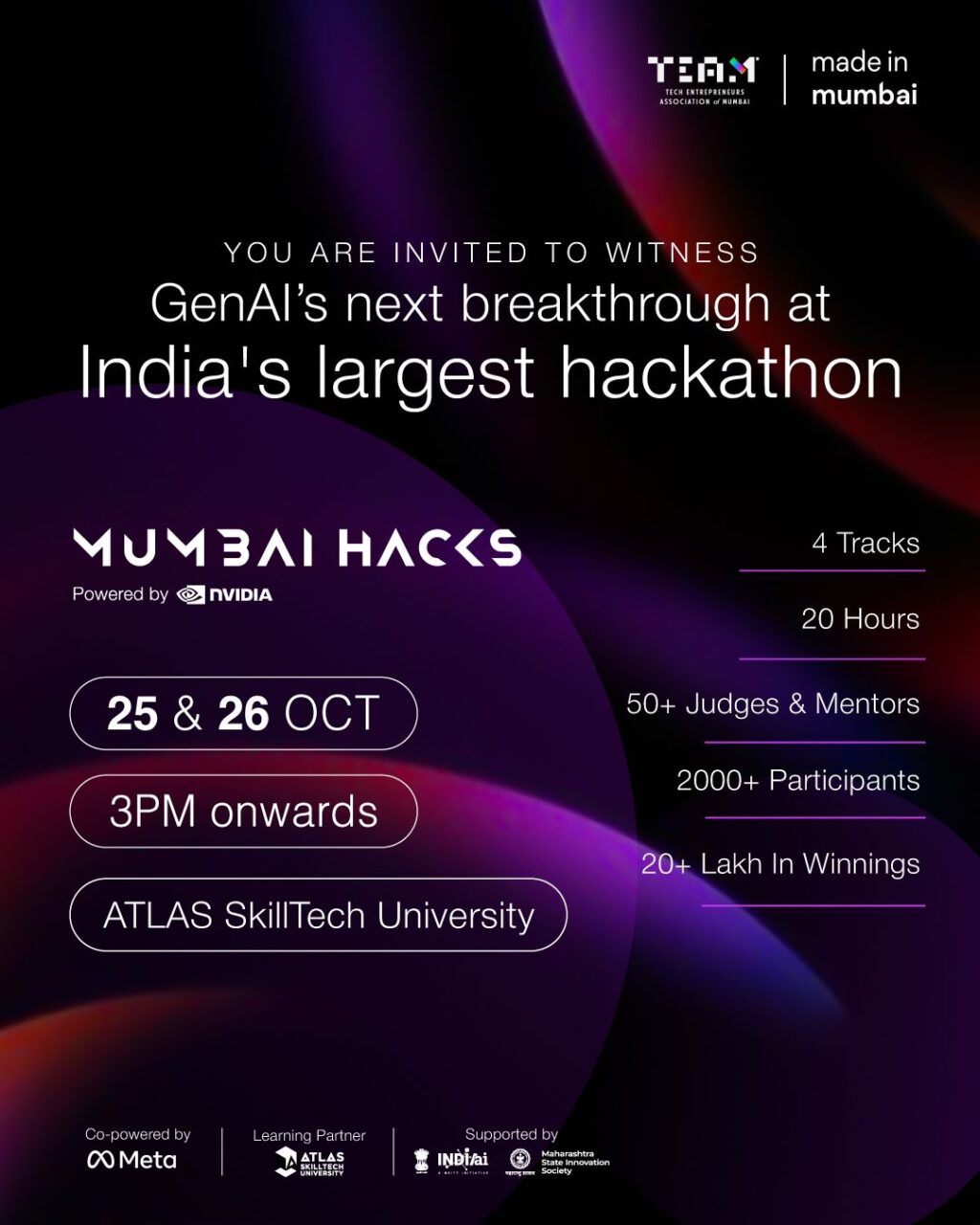 Mumbai to Set a New World Record for the World's Largest Gen AI Hackathon