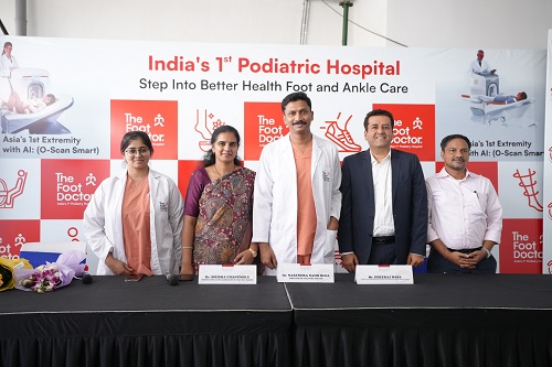 Dr. Narendranadh Meda Introduces Esaote's Cutting-Edge O-Scan MRI Machine to Enhance Podiatric (Foot and Ankle) care in Hyderabad