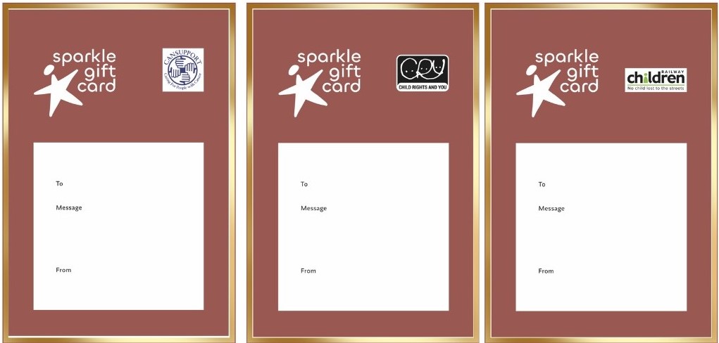 Sparkle Gift Cards Launches Collaborative Cards to Focus on Specific Causes