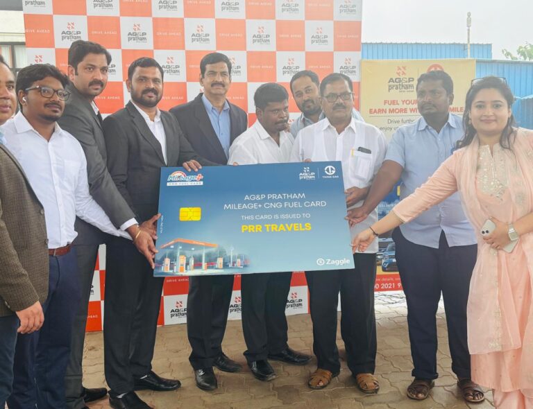 AG&P Pratham-THINK Gas launches its Feature Packed Mileage+ CNG Fuel Card in Partnership with Zaggle