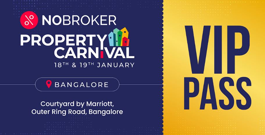 NoBroker Announces Second Property Carnival in Bangalore