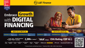 L&T Finance Ltd. Records Consol. Profit After Tax at Rs. 2,007 Cr for 9 Months Ended Dec. 31, 2024, A Growth of 14 percent Over 9 Months Ended Dec. 31, 2023