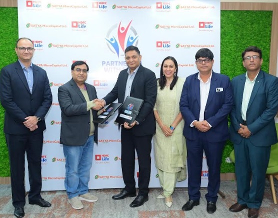 HDFC Life and SATYA MicroCapital Ltd. Collaborate to Strengthen Financial Inclusion with Life Insurance