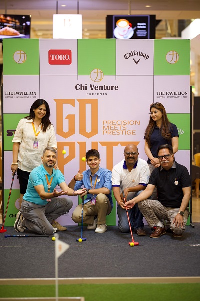 Pune Hosts India's First GO-PUTT Mini-Golf Event with Automotive and Tech Leaders, Now Open for Public