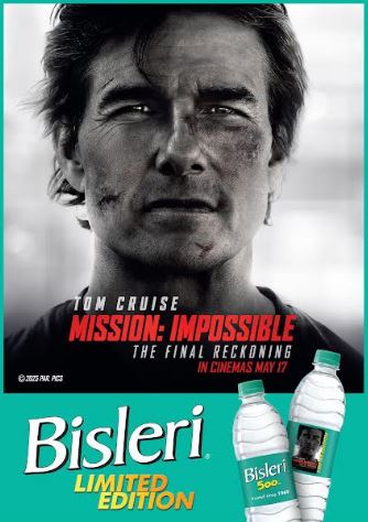 Bisleri Excites Consumers with "Mission Impossible - The Final Reckoning" Limited Edition Pack