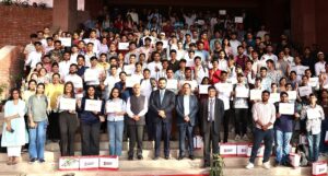 Chandigarh University in Collaboration with Microsoft & FITT Organises One -Day Workshop 'Unnati AI' for First Batch of Students