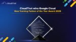 CloudThat Wins Google Cloud New Training Partner of the Year Award 2025