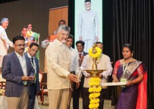 "Andhra Pradesh to be a Green Hydrogen Valley" - Declared Honourable CM Sri Chandrababu Naidu at the Green Hydrogen Summit 2025, SRM AP