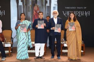 Coffee Table Book 'Threaded Tales of Vidarbha' Launched to Celebrate Region's Textile Heritage