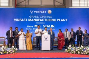 Vinfast Inaugurates Electric Vehicle Assembly Plant in Tamil Nadu, India