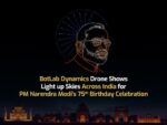 Drone Show Lights Up Skies Across India for PM Narendra Modi's 75th Birthday Celebration