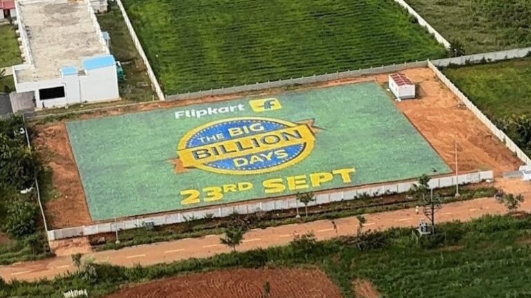 Flipkart's Big Billion Days Takes Outdoor Innovation to New Heights. Literally