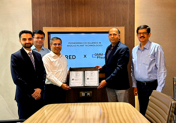 REnergy Dynamics (RED) Enters into a Strategic Alliance with GMM Pfaudler to Manufacture Paddle Agitators Under the 'Make in India' Initiative