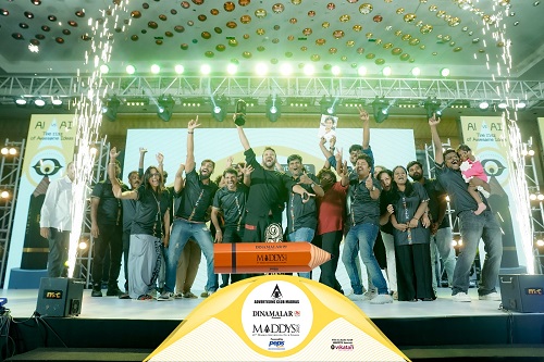 Chennai's be positive 24 Crowned Best Design & Print Craft Agency at MADDYS 2025