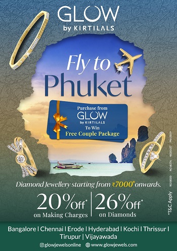 Glow by Kirtilals Unveils 'Fly to Phuket' Campaign — Where Sparkle Meets a Dream Holiday