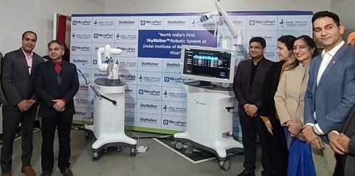North India's First SkyWalker™ Orthopedic Robotic System Launched at Jindal Hospital, Hisar
