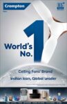 Crompton Brings India to the Global Stage through its Recognition as World's No.1 Ceiling Fan Brand