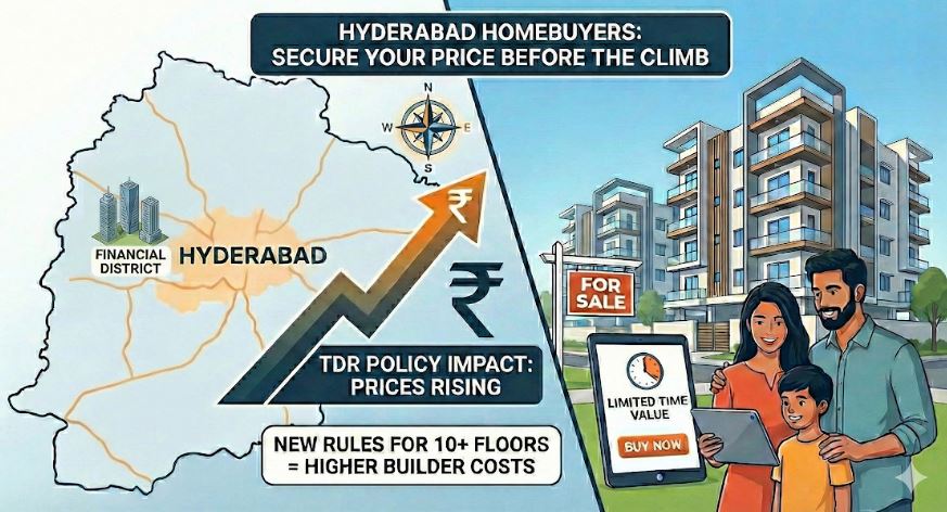 TDR Policy Explained: Why Hyderabad Homebuyers Should Buy Now Before Prices Move Up