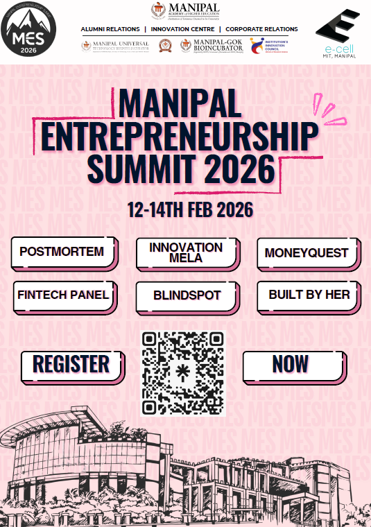 Manipal Institute of Technology (MIT), Manipal, to Host Manipal Entrepreneurship Summit 2026 from 12-14 February