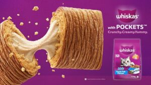WHISKAS® Celebrates Sensorial Delight in Cat Food with WHISKAS® with POCKETS™ Campaign