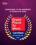 AU Small Finance Bank Earns 'Great Place to Work®' Certification for the Sixth Consecutive Year
