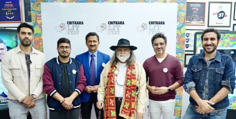 Chitkara University Hosts 4th Edition of Chitkara Lit Fest; Eminent Voices from Literature, Advertising and Cricket Take Centre Stage