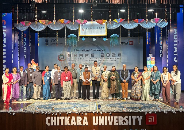 Council of Architecture's SHAPE 2026 International Conference on Sustainable Habitats Concludes at Chitkara University, Punjab