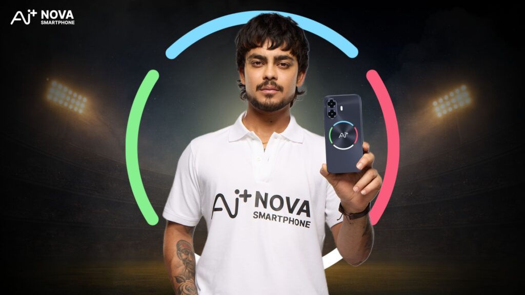 Power Hitter Ishan Kishan Joins Forces with Ai+ Smartphone