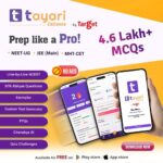 Tayari Entrance App by Target Learning Ventures, Now Launched for NEET, JEE, and MHT-CET Aspirants, Helps them Prep like a Pro